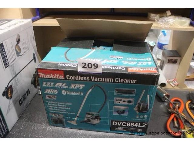 Stofzuiger makita, dvc864lz - afbeelding 1 van  2