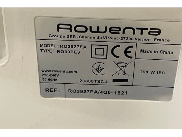 Stofzuiger rowenta - afbeelding 4 van  4