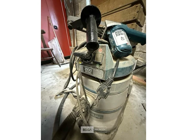 Stofzuiger voor schuurmachines makita - afbeelding 2 van  4
