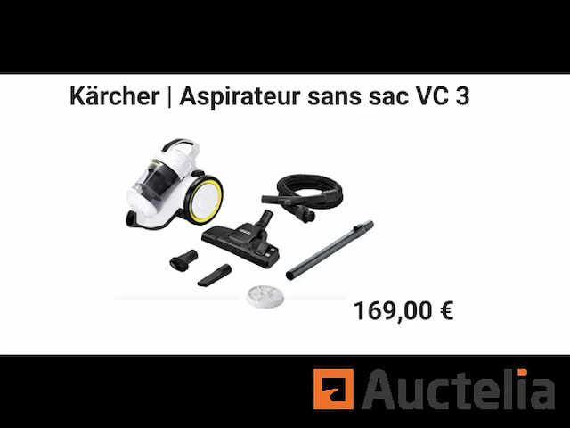Stofzuiger zonder zak karcher vc 3 - afbeelding 2 van  4