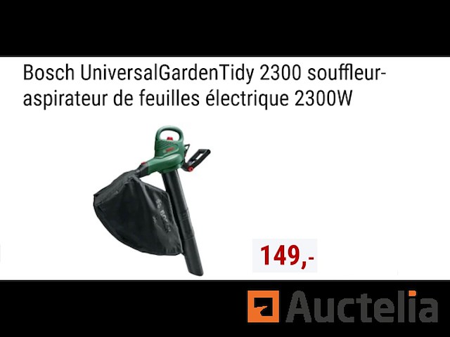 Stofzuiger/blazer/verwijderaar bosch universalgardentidy 2300 - afbeelding 1 van  2