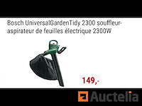 Stofzuiger/blazer/verwijderaar bosch universalgardentidy 2300 - afbeelding 1 van  2