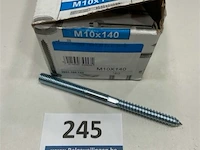 Stokeinden torx t-25 m10x140 50 stuks - afbeelding 2 van  3