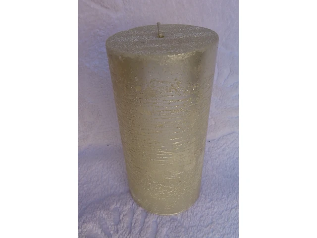 Stompkaars rustiek metallic 14 cm - afbeelding 3 van  3