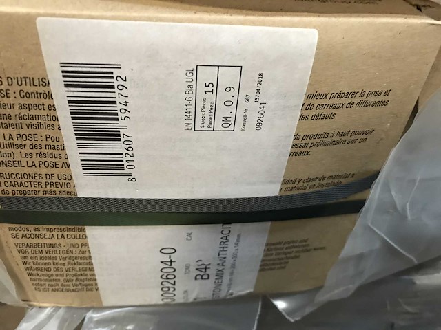 Stone mix anthraciet partij ca 37,8 m2 - afbeelding 3 van  3