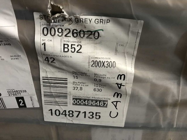 Stone mix grey grip partij ca 37,8 m2 - afbeelding 3 van  3