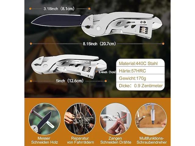 Stools multitool tang, 28-in-1 - afbeelding 2 van  4