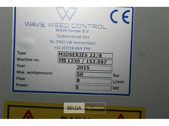 Stoommachine voor onkruid - afbeelding 12 van  12