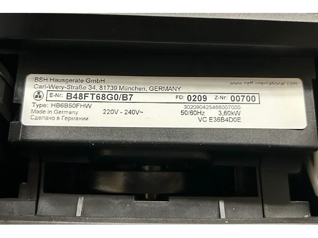 Stoomoven neff - afbeelding 11 van  11