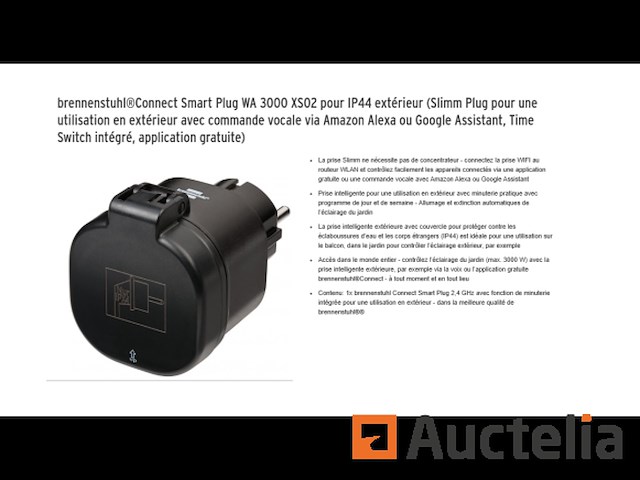 Stopcontact voor buiten brennenstuhl wa 3000 xs02 - afbeelding 1 van  1