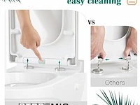 Storemic softclose wc-bril d-vorm - afbeelding 5 van  5