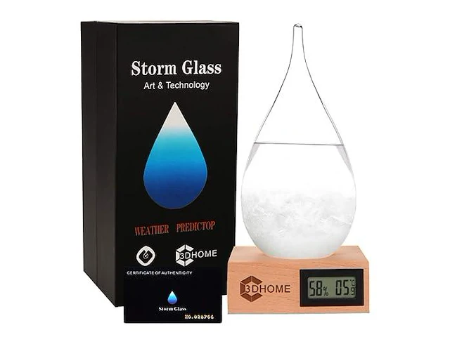 Storm glass weather predictor - afbeelding 1 van  3