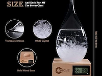 Storm glass weather predictor - afbeelding 3 van  3