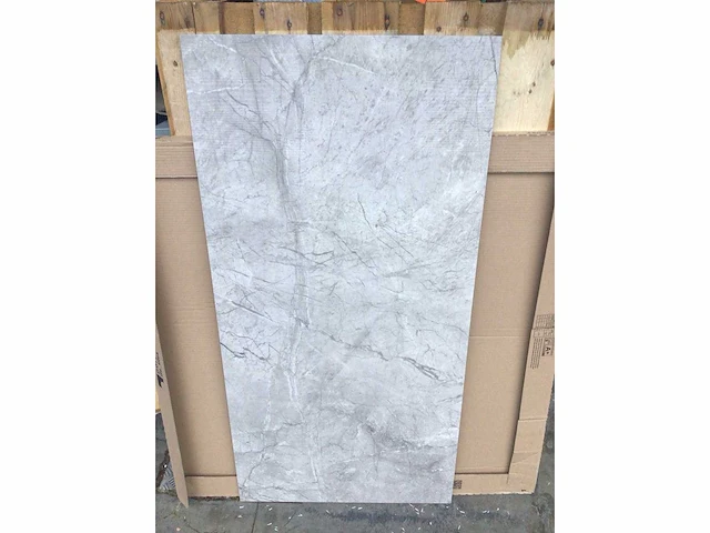 Storm grej gepolijst vloertegel 60x120 cm 60 m² - afbeelding 1 van  4