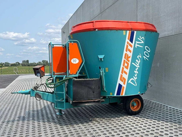 Storti - dunker tvs100 - mixer feeder lorrie - 2006 - afbeelding 1 van  5