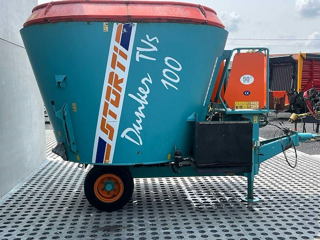 Storti - dunker tvs100 - mixer feeder lorrie - 2006 - afbeelding 3 van  5