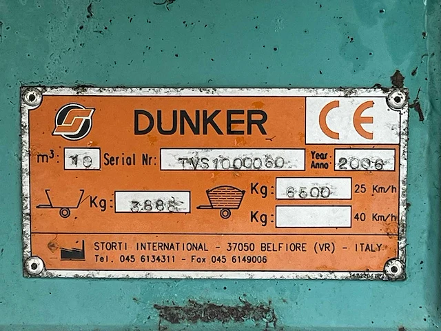 Storti - dunker tvs100 - mixer feeder lorrie - 2006 - afbeelding 5 van  5