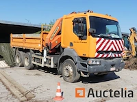 Stortplaatsvrachtwagen, shredder, tuinieren materiaal