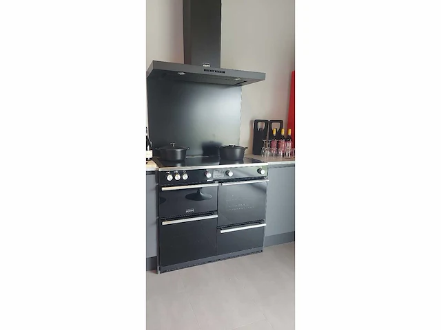 Stoves precision de luxe d1000ei zls black - afbeelding 2 van  2