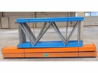 Stow - pallet racking 4 frames 2500mm, 6 beams 3900mm + grids - afbeelding 1 van  2