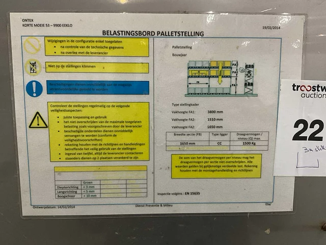 Stow palletstelling gebouw 15 a - afbeelding 5 van  6