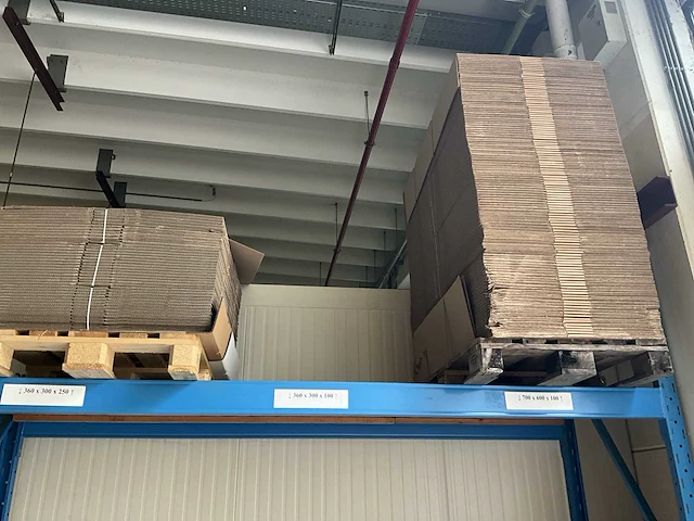 Stow palletstelling met inhoud divers verpakkingsmateriaal - afbeelding 2 van  11