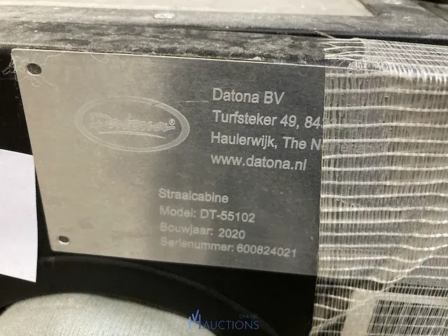Straalcabine datona - afbeelding 4 van  5