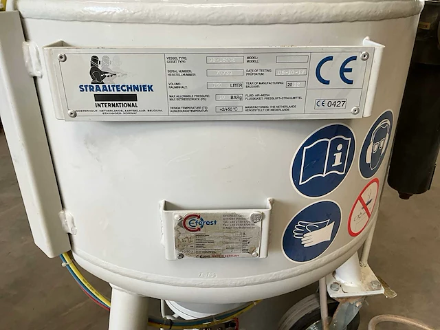 Straaltechniek straal recuperatie systeem - afbeelding 19 van  21