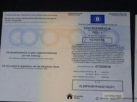 Straatveegmachine ravo 540, datum 1ste inschrijving 22/5/2015, chassisnummer xl95f6hb1fa020135, veeguren 4486, gelijkvormigheidsattest i+ii, gelijkvormigheidsattest, zichtbare schade wo carroserie - afbeelding 3 van  15