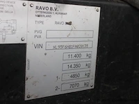 Straatveegmachine ravo 540, datum 1ste inschrijving 22/5/2015, chassisnummer xl95f6hb1fa020135, veeguren 4486, gelijkvormigheidsattest i+ii, gelijkvormigheidsattest, zichtbare schade wo carroserie - afbeelding 14 van  15
