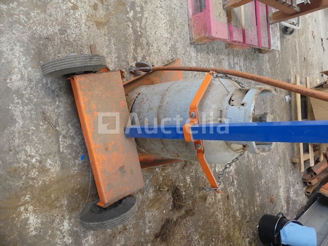 Stralingsverwarming op gas op trolley - afbeelding 2 van  4