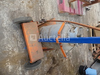 Stralingsverwarming op gas op trolley - afbeelding 2 van  4