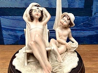 Strandtafereel l’arte nel mondo h:30cm - afbeelding 1 van  1