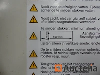 Striebig standard s verticale formaatzaag - afbeelding 5 van  17