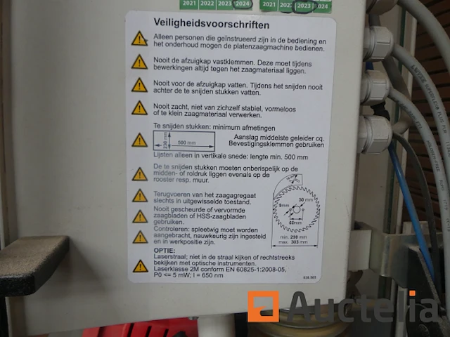 Striebig standard s verticale formaatzaag - afbeelding 14 van  17