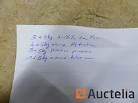 Strijkijzer sulfaat, gebluste kalk, bereide mortel - afbeelding 7 van  7