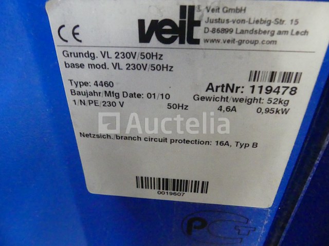 Strijkmachine veit 4460 varioline - afbeelding 6 van  8