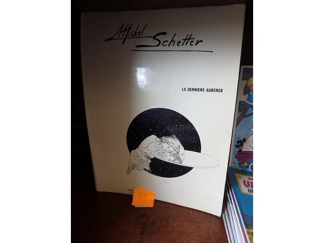 Strip michel schetter la dernee auberge 341/1000 gesigneerd 1982 ed jonas - afbeelding 1 van  4