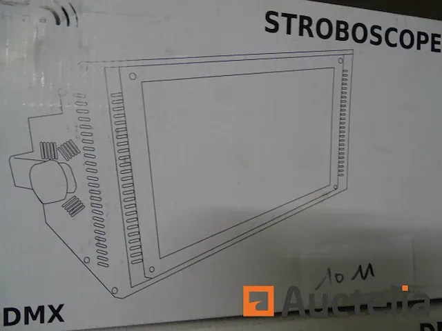 Stroboscoop sx verlichting ibiza pro 2 kanaals dmx - afbeelding 1 van  4