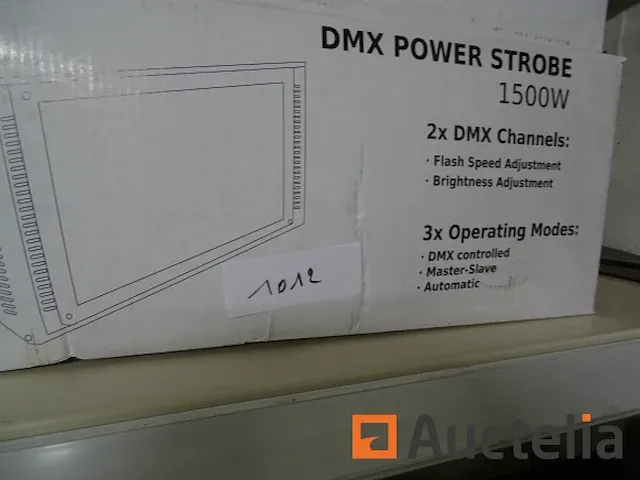 Stroboscoop sx verlichting ibiza pro 2 kanaals dmx - afbeelding 1 van  1