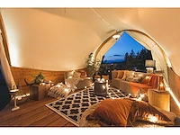 Strohboid - lounge - exclusieve strohboid lounge / glamping unit - afbeelding 8 van  9