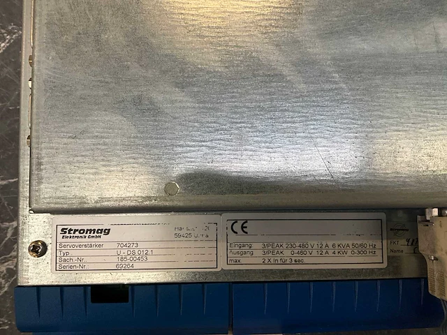 Stromag u-ds012.1 frequentieregelaar (2x) - afbeelding 2 van  10