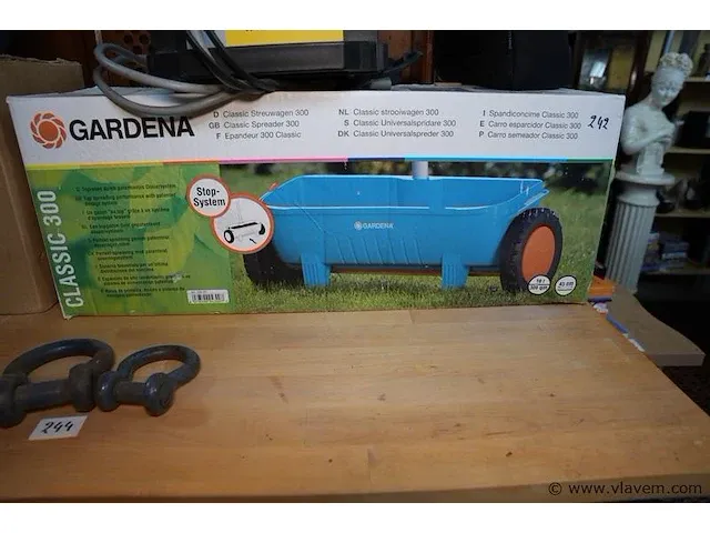 Strooiwagentje"gardena" - afbeelding 1 van  1