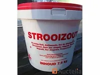 Strooizout - 72 emmers van 7,5 kg - afbeelding 1 van  2