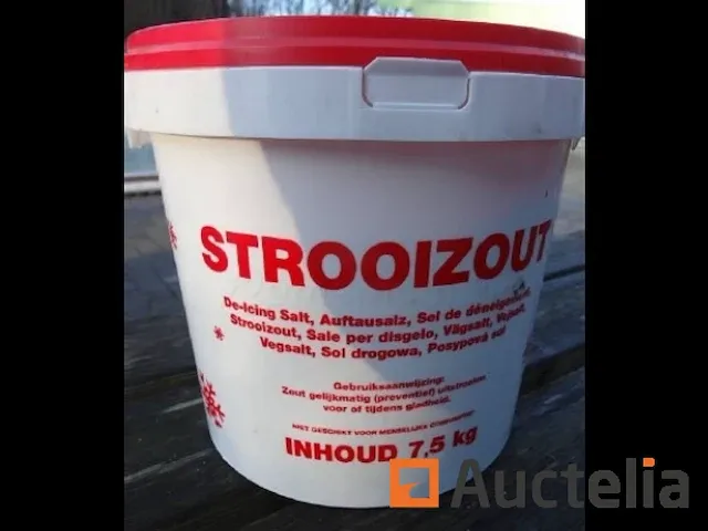 Strooizout - 72 emmers van 7,5 kg - afbeelding 1 van  1