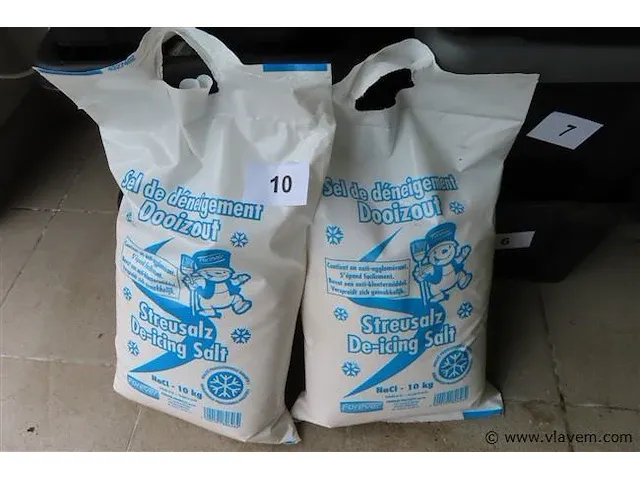 Strooizout 2x10kg - afbeelding 1 van  2