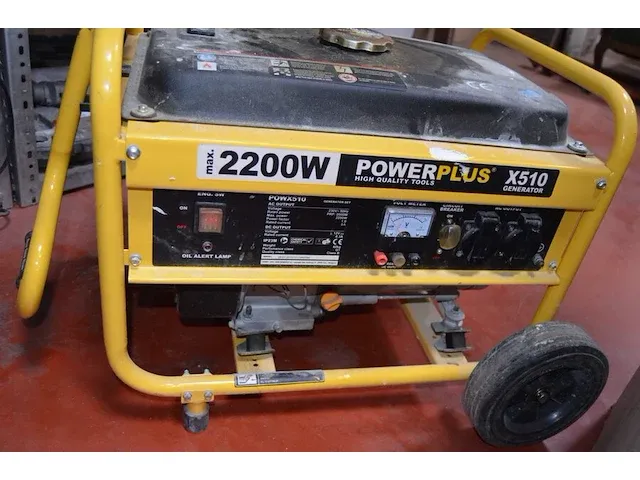 Stroomagregaat powerplus x510 2200w (18) - afbeelding 5 van  6
