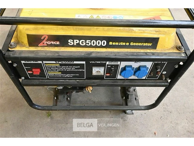 Stroomgenerator 2force spg5000 - afbeelding 3 van  4
