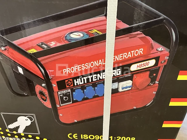 Stroomgenerator 4 takt met keystart - afbeelding 3 van  4