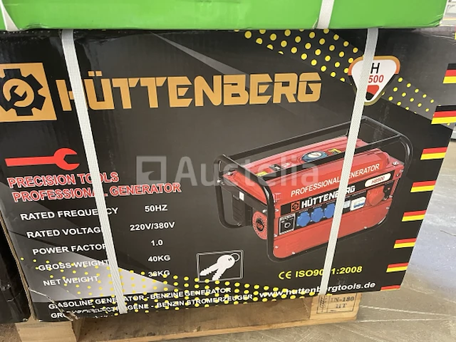 Stroomgenerator 4 takt met keystart - afbeelding 1 van  4